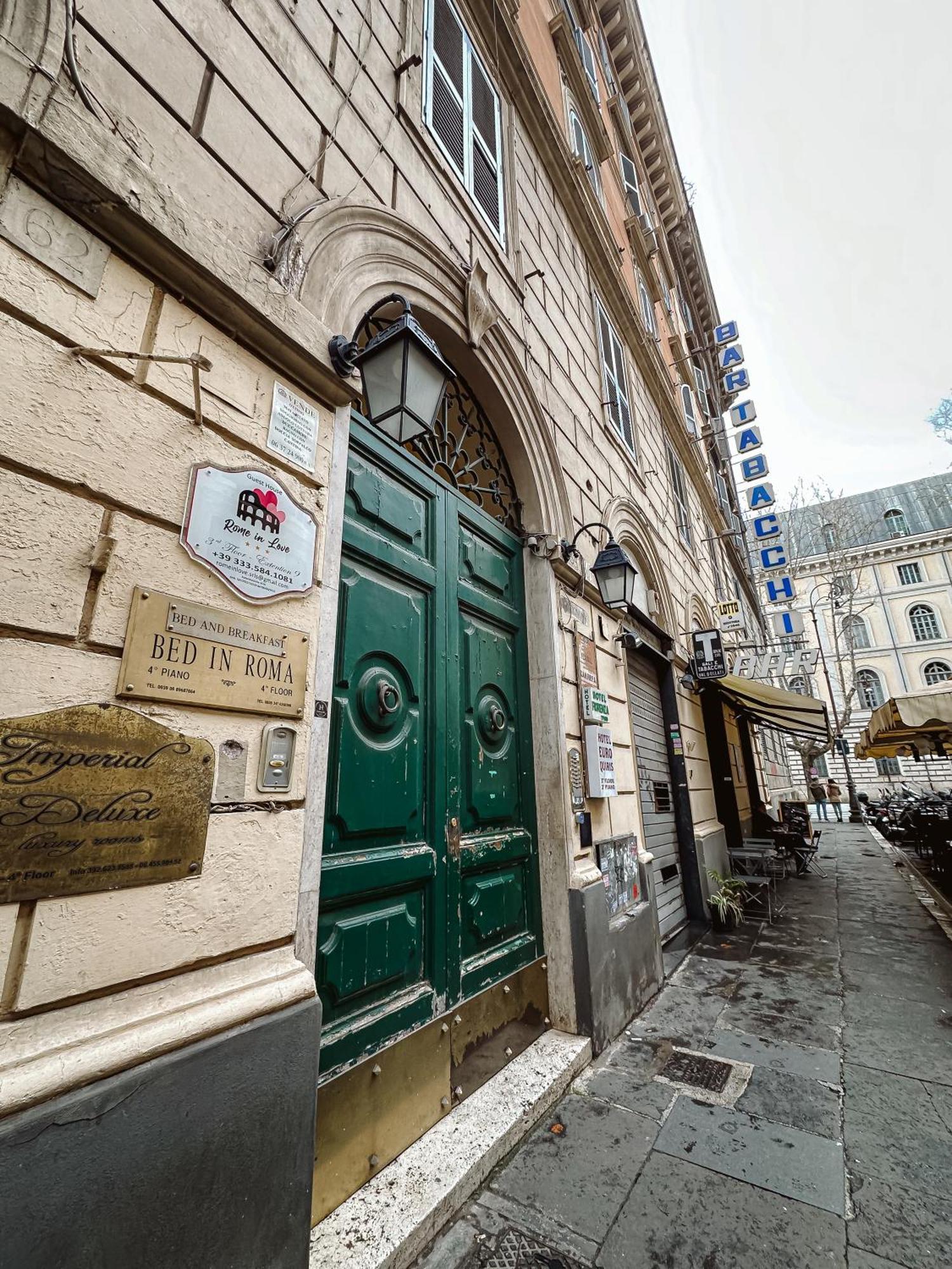 Rome In Love B&B - Termini Train Station Экстерьер фото
